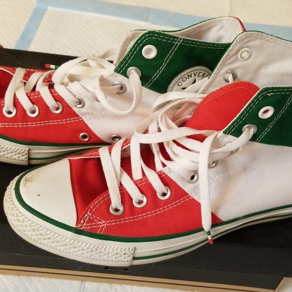 converse mexico flag